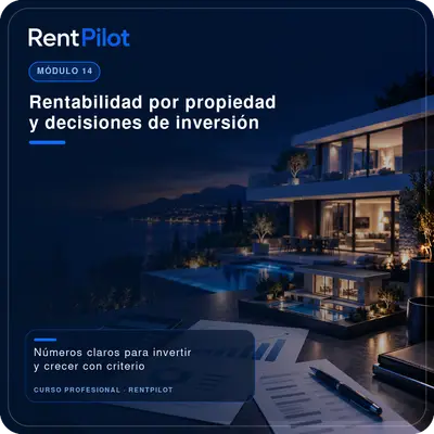 Rentabilidad por propiedad y decisiones de inversión